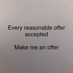 Text Only Listing - Make an Offer